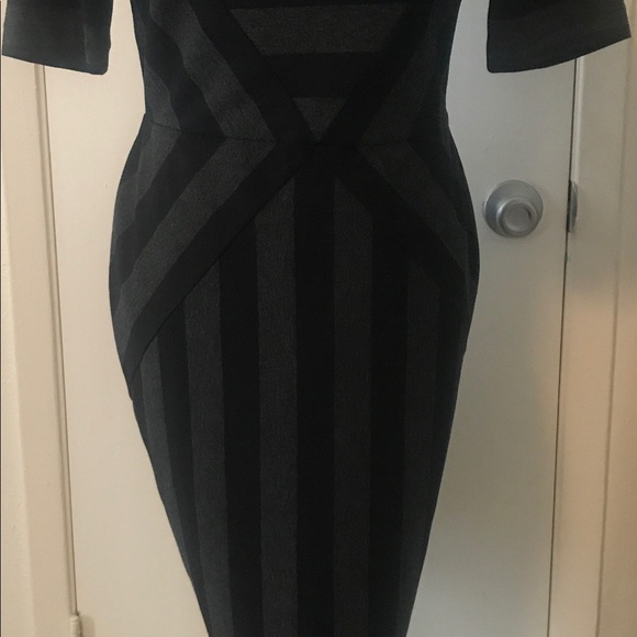 Antonio Melani black and dark gray dress new - Picture 2 of 5